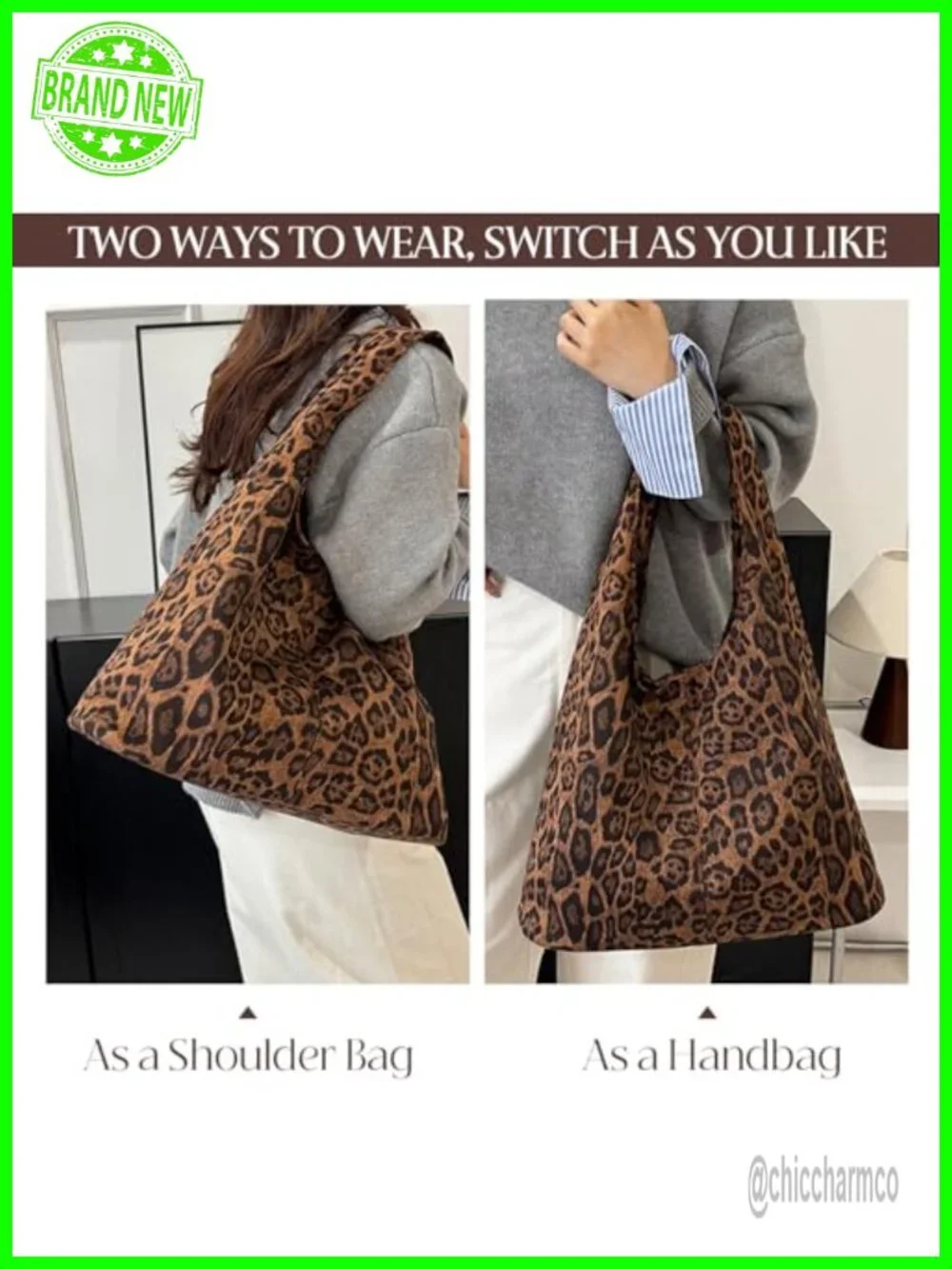 Faux Suede Slouchy Crescent Hobo Bag - Large Shoulder Purse Vegan Suede Tote
